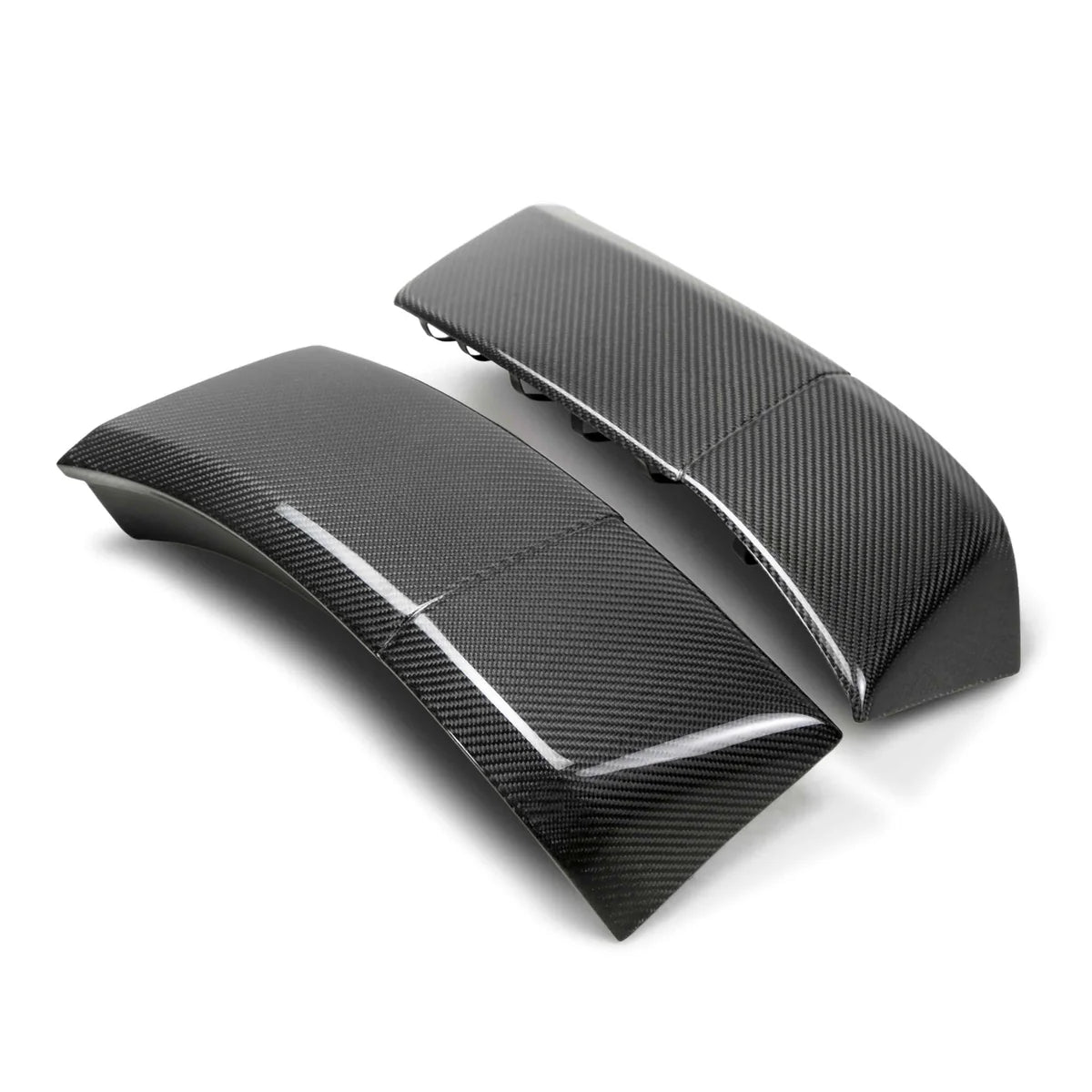 2018-2024 Dodge Challenger Widebody Hellcat/Demon/Redeye/Scat Pack Carbon Fiber Rear Fender Flare Extensions