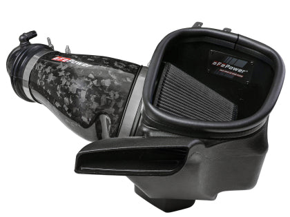 aFe Dodge SRT Hellcat Track Series Carbon Fiber Cold Air Intake System w/ Pro 5R Filter