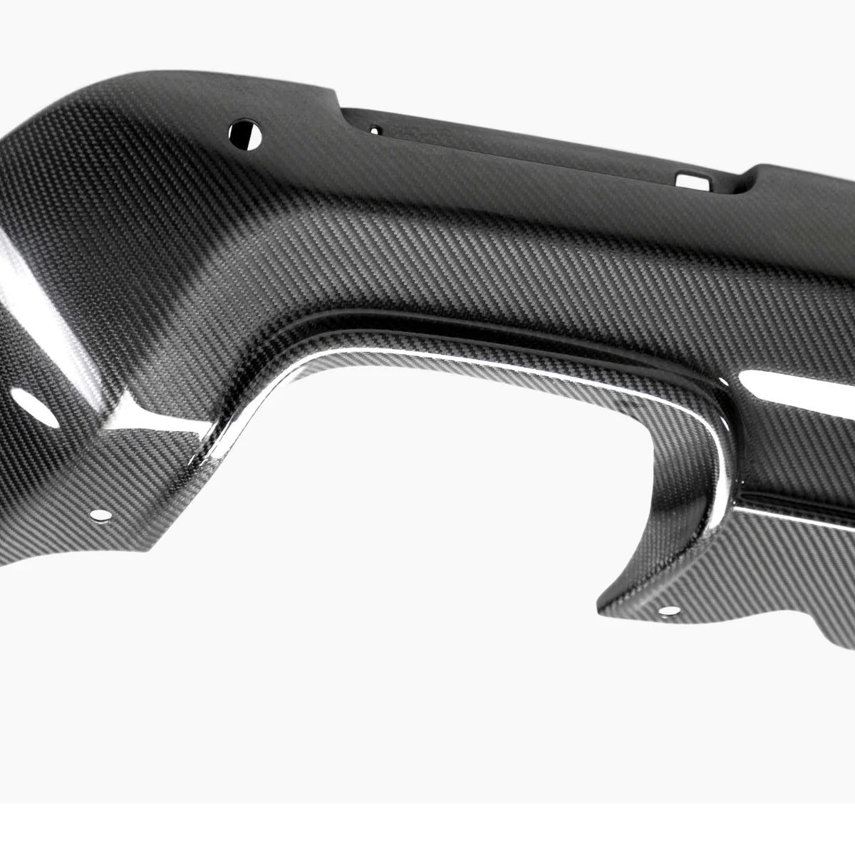 2018-2024 Dodge Challenger Widebody Hellcat/Demon/Redeye/Scat Pack Carbon Fiber Rear Diffuser Valance