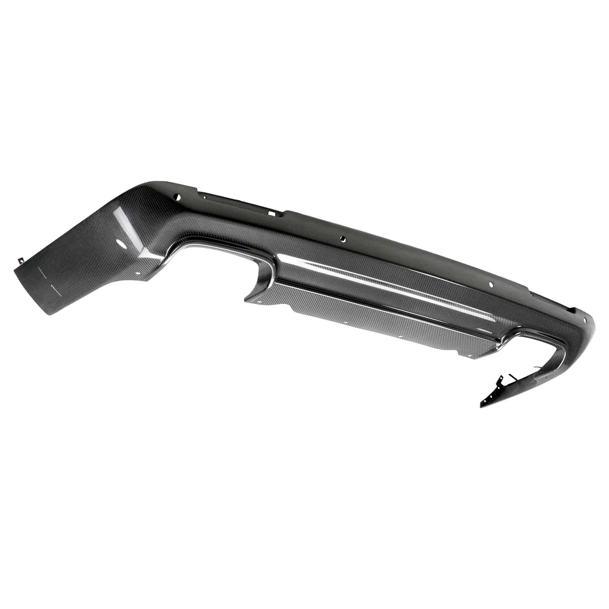 2018-2024 Dodge Challenger Widebody Hellcat/Demon/Redeye/Scat Pack Carbon Fiber Rear Diffuser Valance